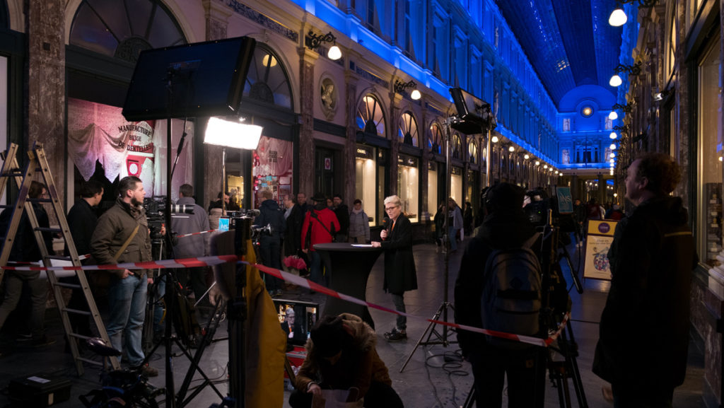 Plateau extérieur live - INS/ARTE